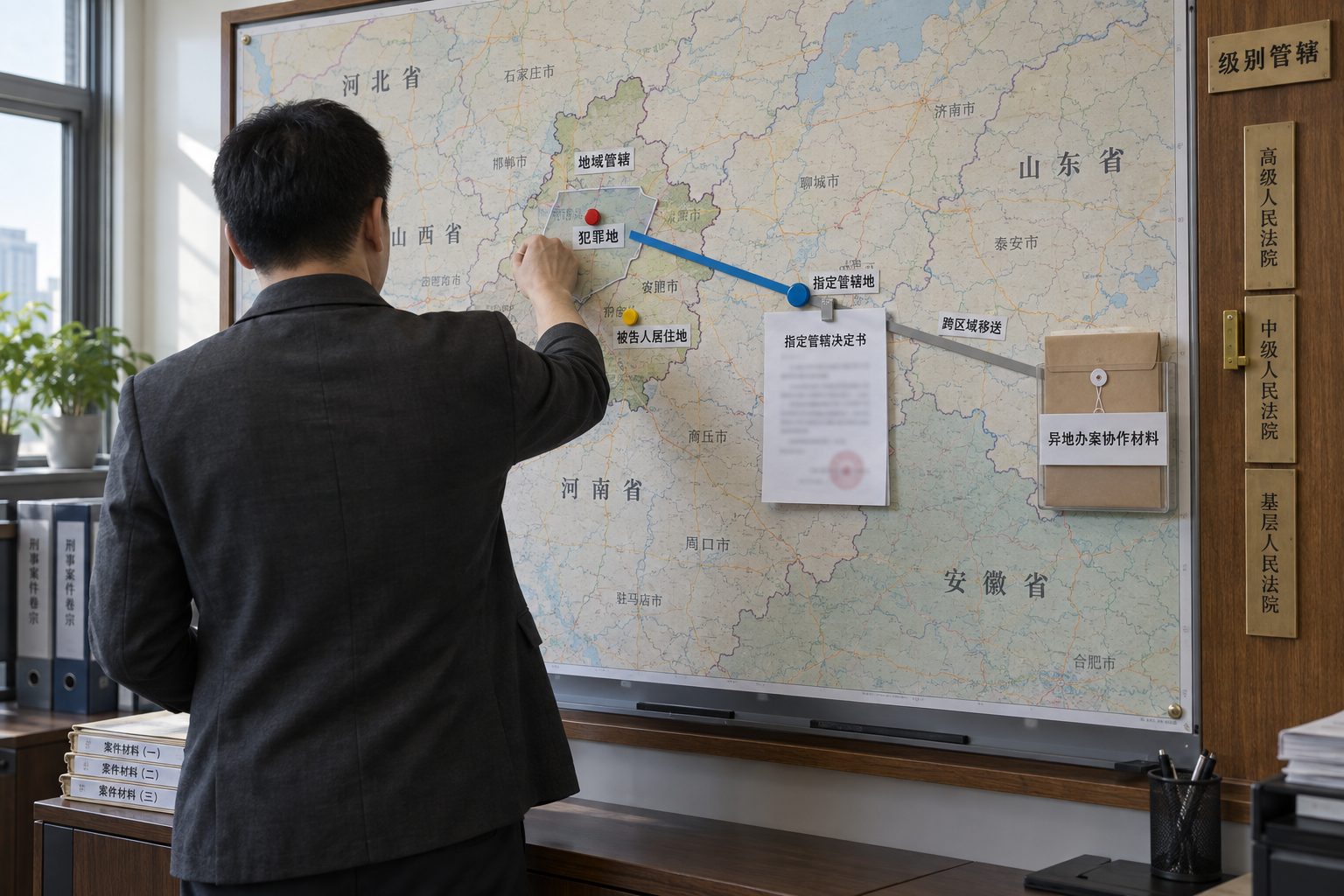 刑事案件管辖规则：地域管辖、级别管辖、指定管辖与异地办案