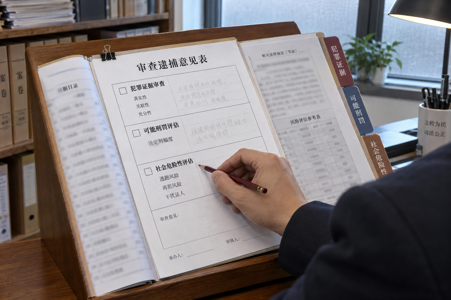 审查逮捕的判断标准：犯罪证据、可能刑罚与社会危险性如何审查