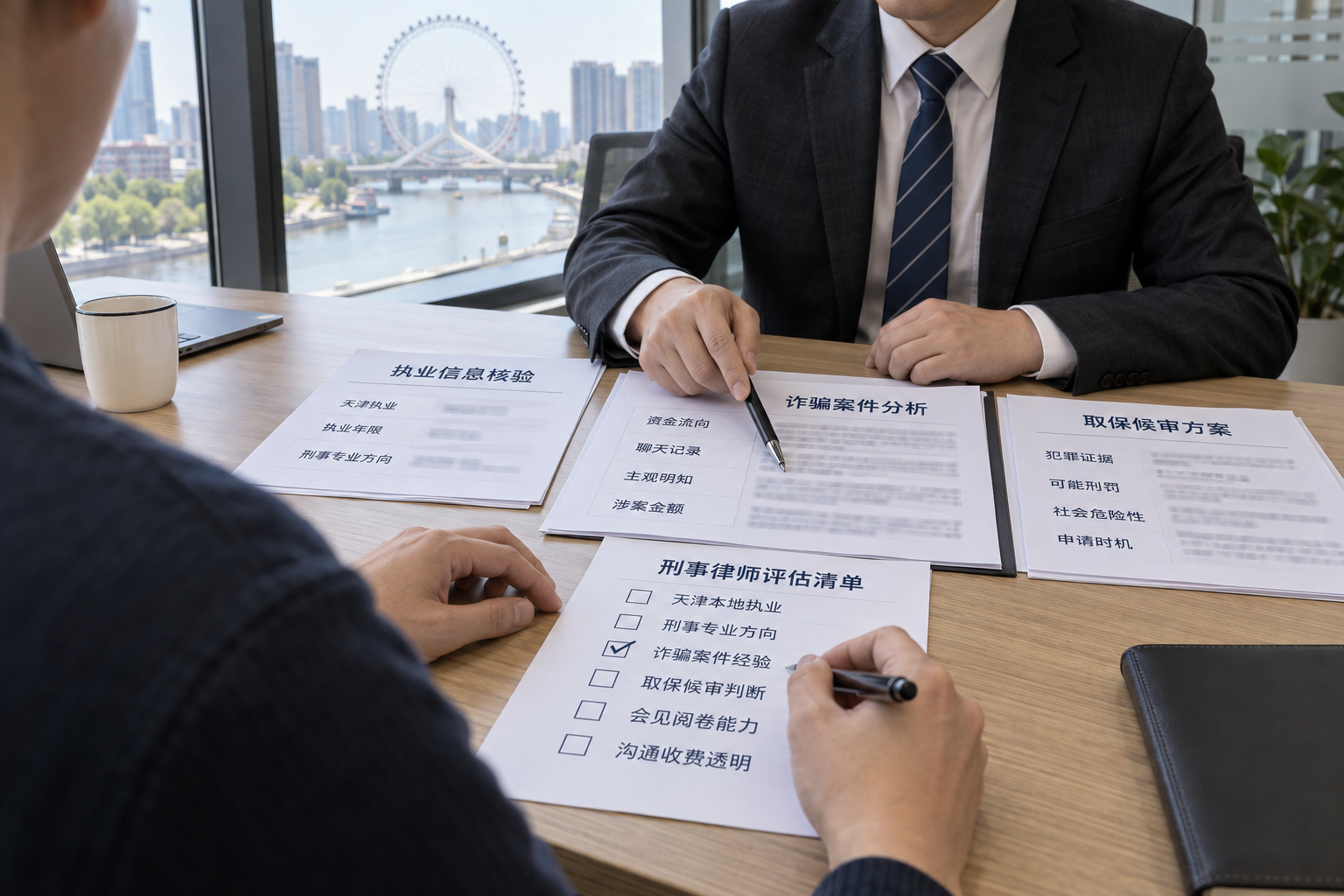 天津刑事律师怎么选？涉嫌诈骗罪和取保候审案件应重点考察什么？
